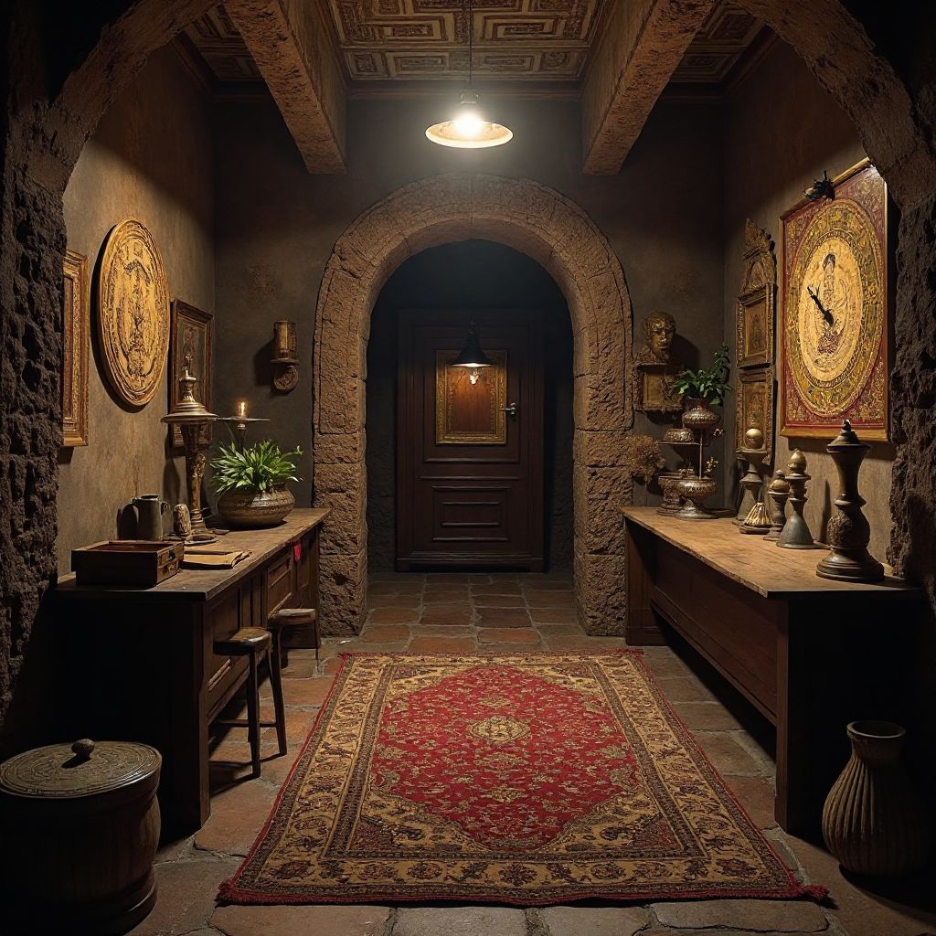 Antik Tapınak Set Detayı
